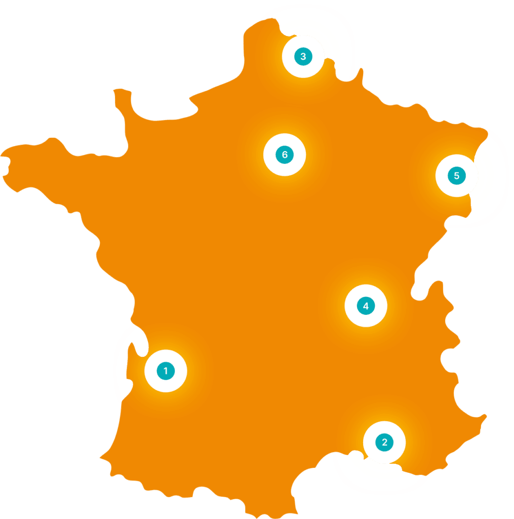 Map tour de France 2022
