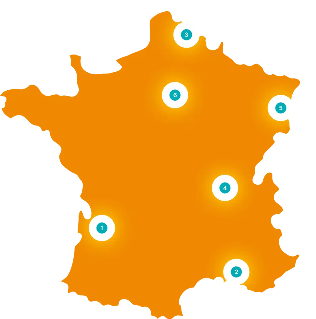 Map tour de France 2022